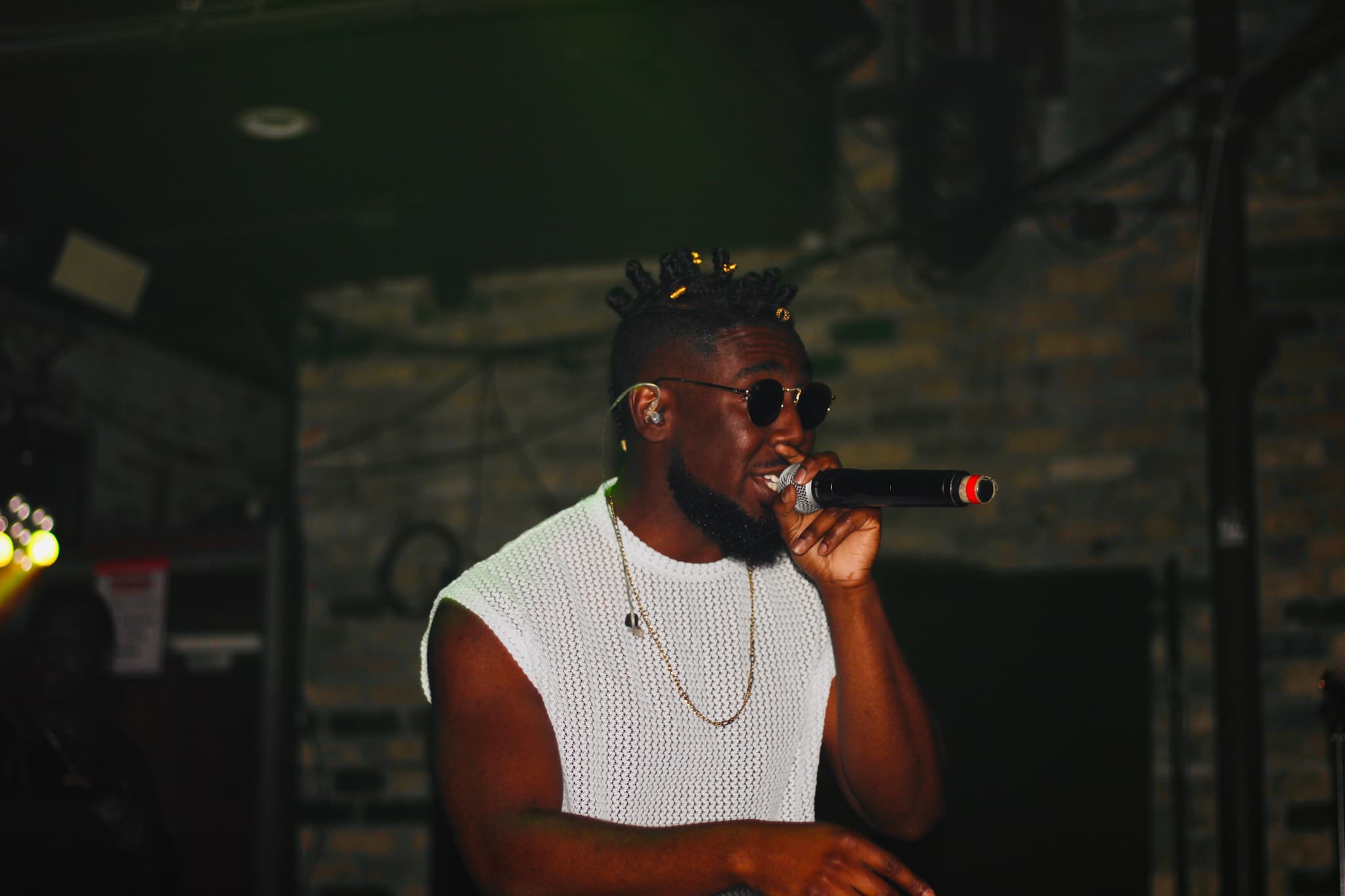 King Cruff performing live